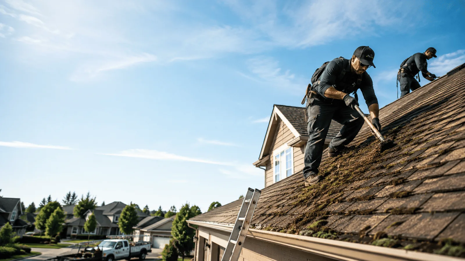 Roof Moss Removal in La Coste, TX near me
